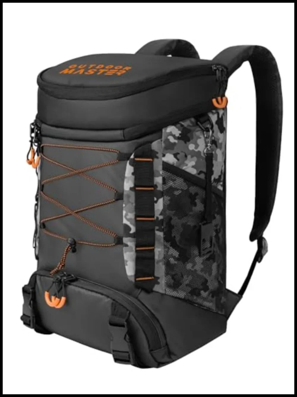 Cooler Backpack with Leak-Proof Design, 2 Compartments - 21L Capacity